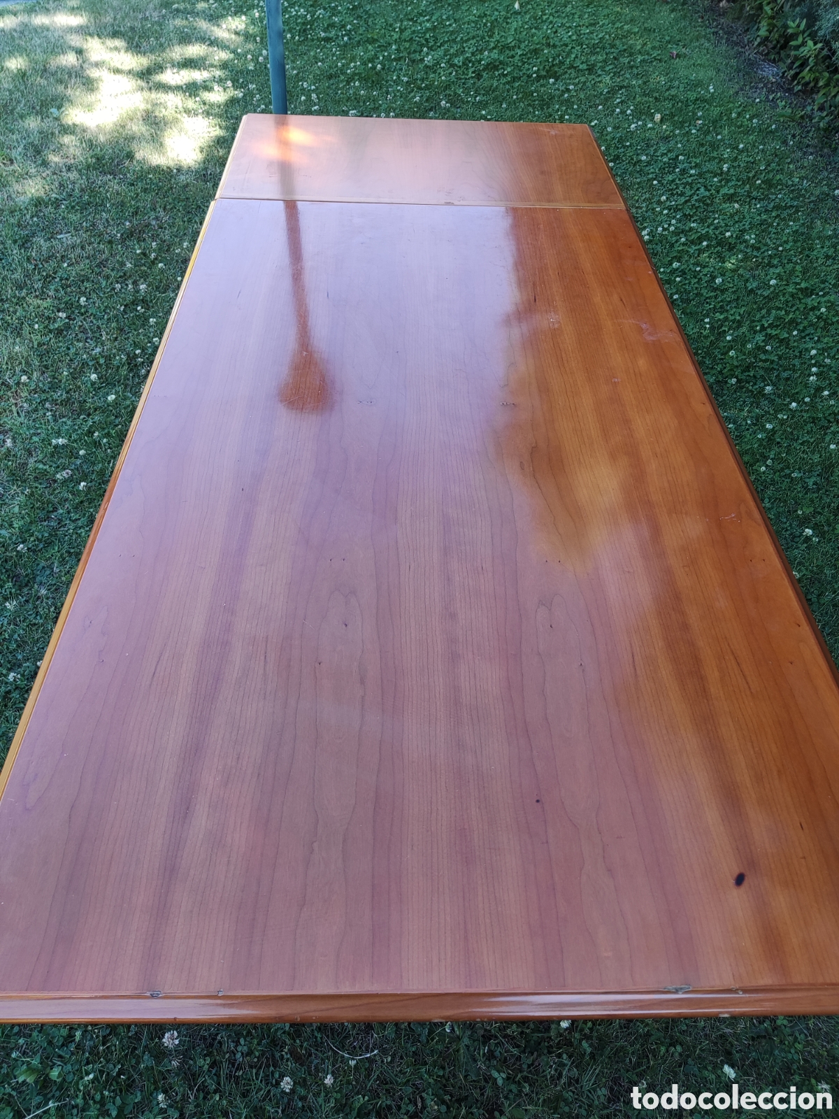 Antig&uuml;edades: mesa extensible de madera muy buen estado - Foto 3