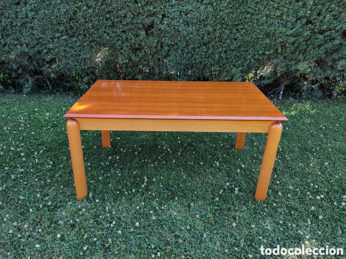 Antig&uuml;edades: mesa extensible de madera muy buen estado - Foto 6