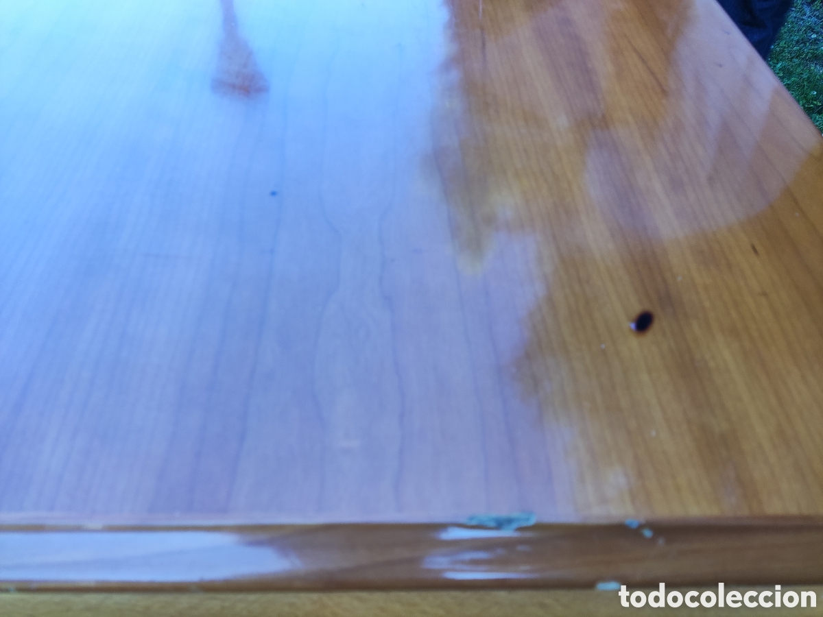 Antig&uuml;edades: mesa extensible de madera muy buen estado - Foto 9