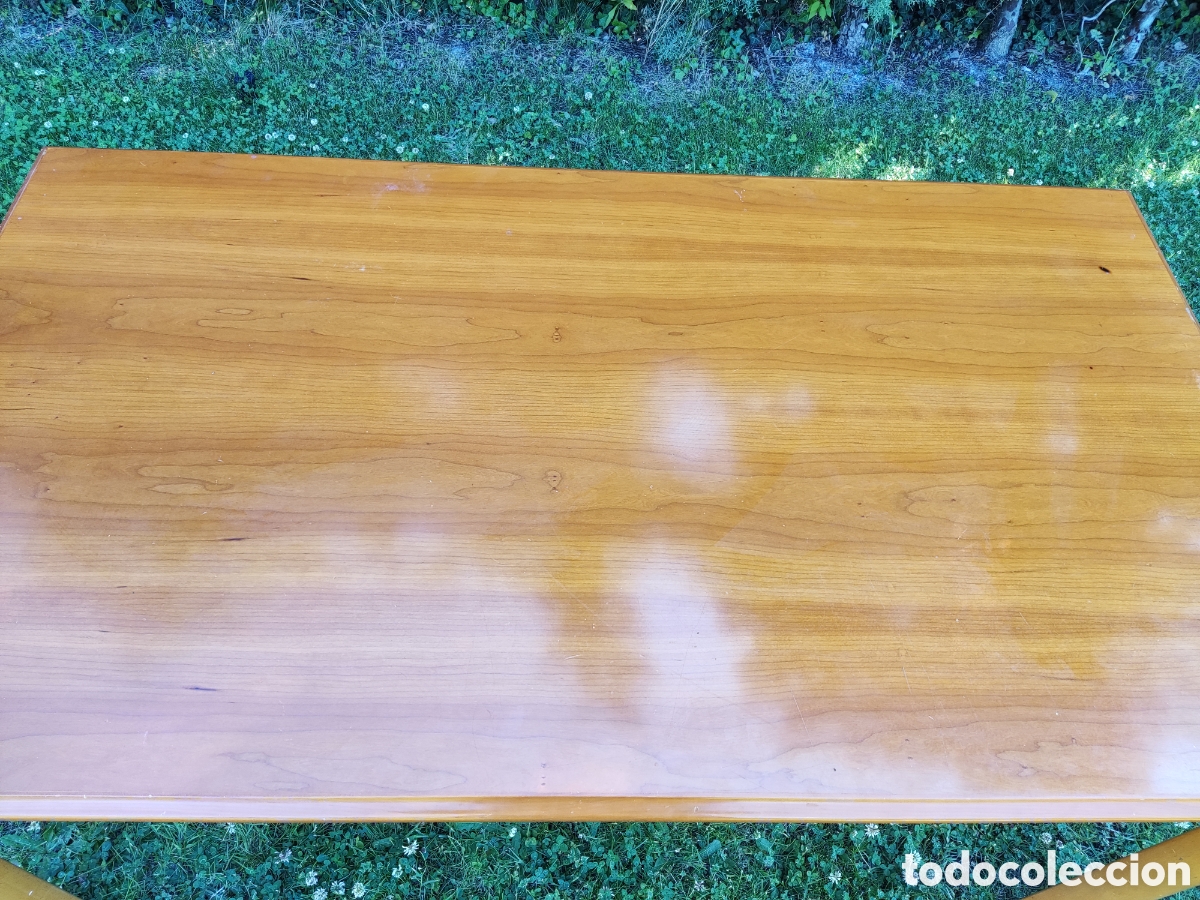 Antig&uuml;edades: mesa extensible de madera muy buen estado - Foto 11