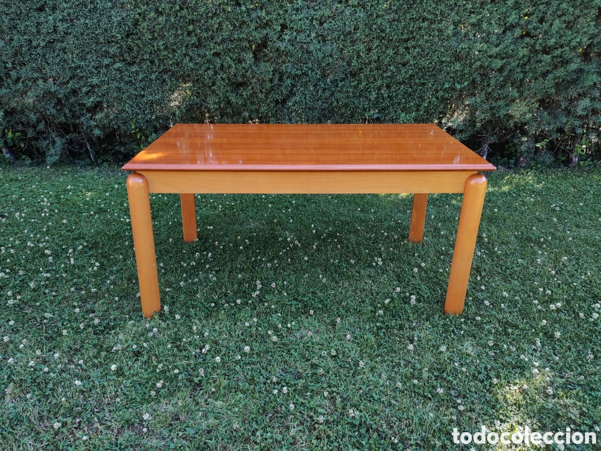 Antig&uuml;edades: mesa extensible de madera muy buen estado - Foto 12