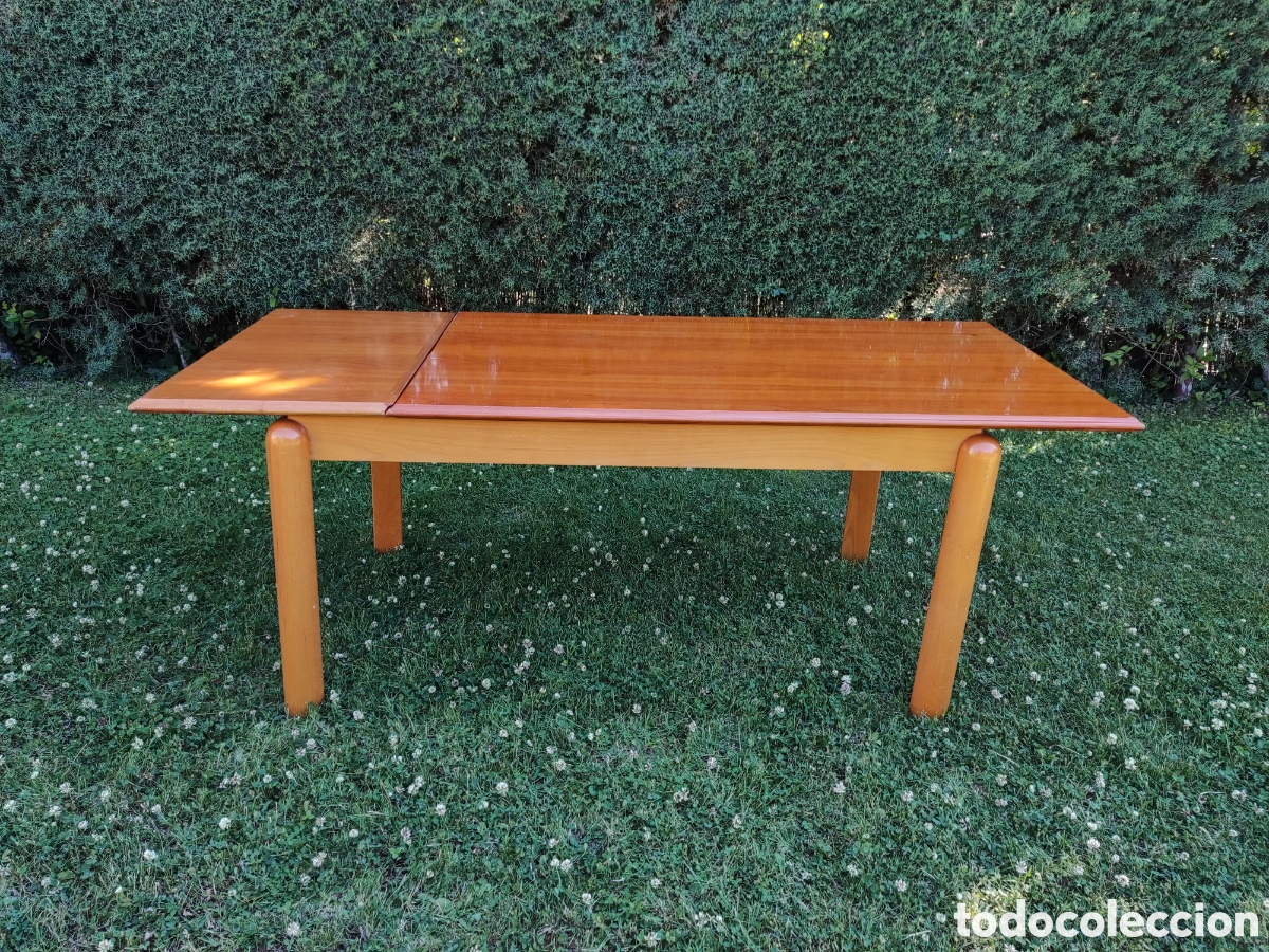 Antig&uuml;edades: mesa extensible de madera muy buen estado - Foto 1