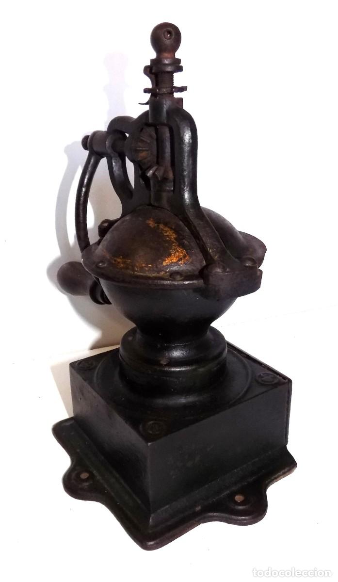 Antig&uuml;edades: MOLINILLO DE CAF&Eacute; SIN MARCA. MODELO -A00- CA. 1875/1925 - Foto 12