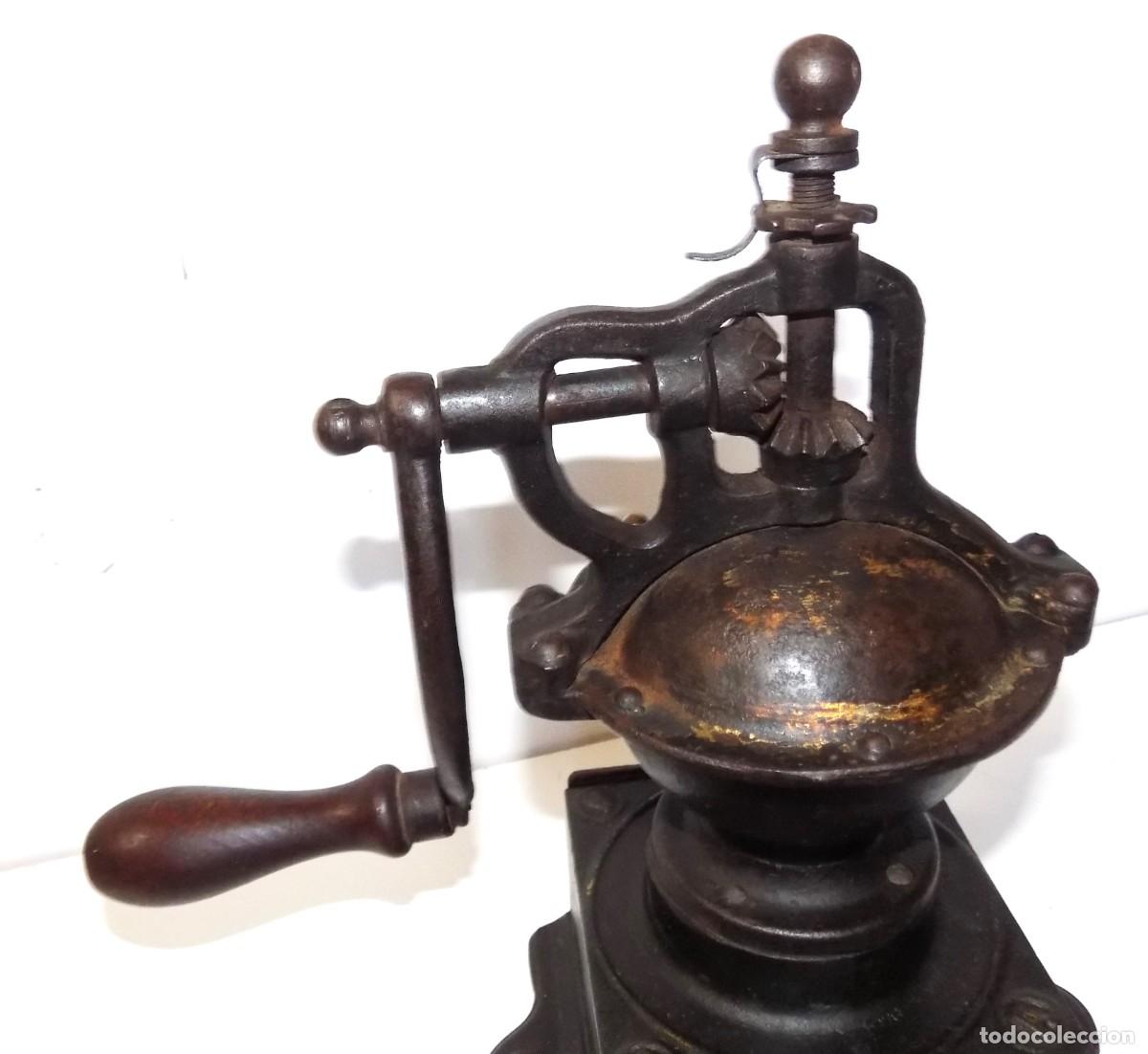 Antig&uuml;edades: MOLINILLO DE CAF&Eacute; SIN MARCA. MODELO -A00- CA. 1875/1925 - Foto 18
