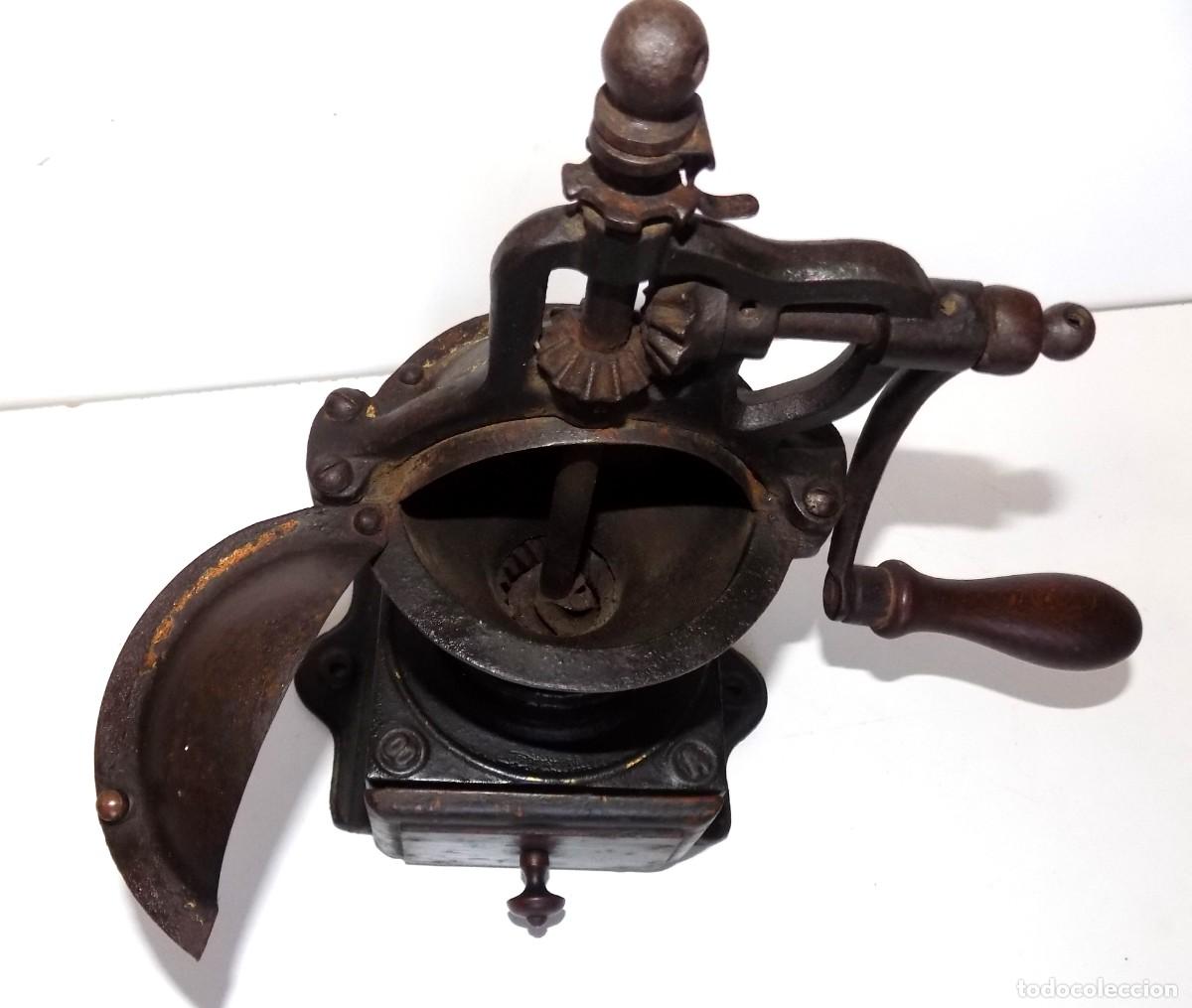 Antig&uuml;edades: MOLINILLO DE CAF&Eacute; SIN MARCA. MODELO -A00- CA. 1875/1925 - Foto 19