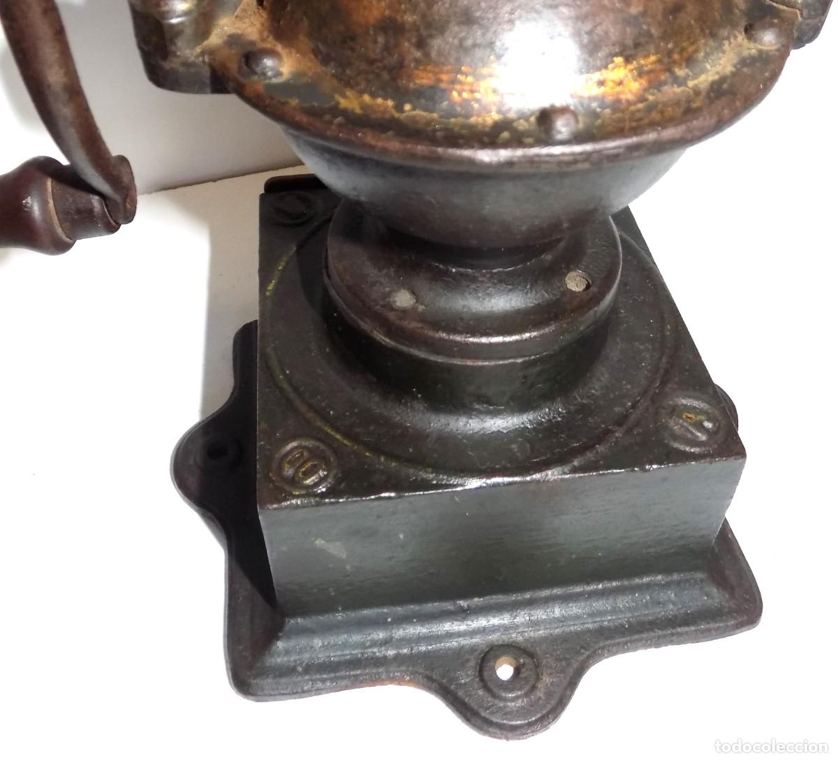 Antig&uuml;edades: MOLINILLO DE CAF&Eacute; SIN MARCA. MODELO -A00- CA. 1875/1925 - Foto 20
