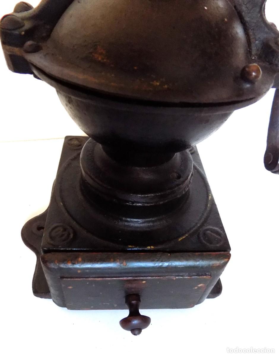 Antig&uuml;edades: MOLINILLO DE CAF&Eacute; SIN MARCA. MODELO -A00- CA. 1875/1925 - Foto 21