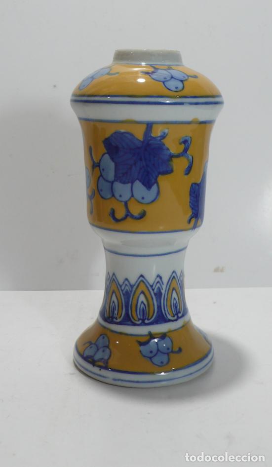 Antig&uuml;edades: JARRON DE CERAMICA EN COLORES - Foto 1