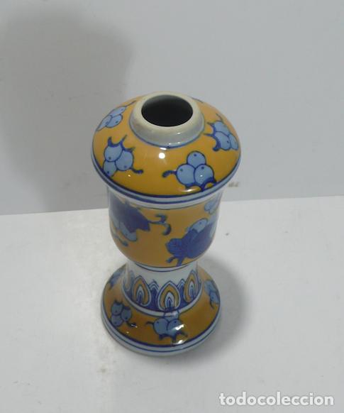 Antig&uuml;edades: JARRON DE CERAMICA EN COLORES - Foto 3