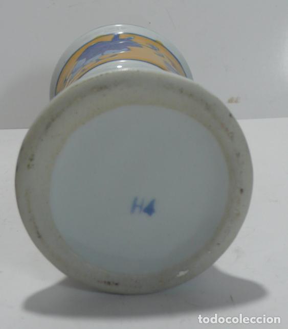 Antig&uuml;edades: JARRON DE CERAMICA EN COLORES - Foto 4
