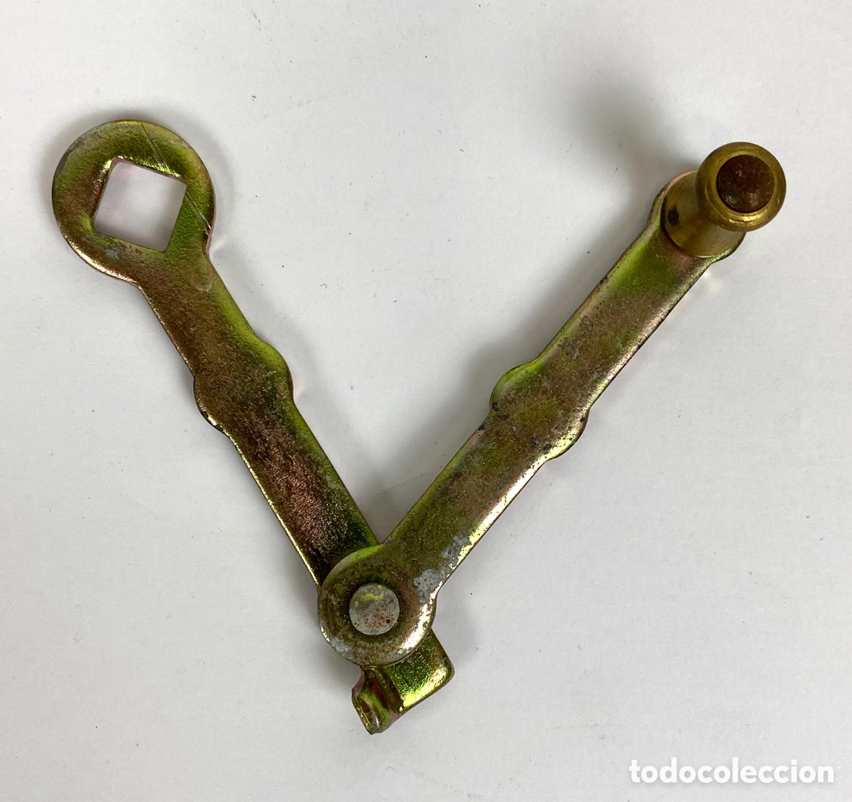 Antig&uuml;edades: MOLINILLO DE PIMIENTA TURCO EN LAT&Oacute;N. 24 CM - Foto 6