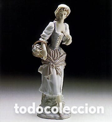 Antig&uuml;edades: REF: 01004665 &ldquo;DONCELLA CL&Aacute;SICA CESTA&rdquo; LLADR&Oacute; - Foto 1