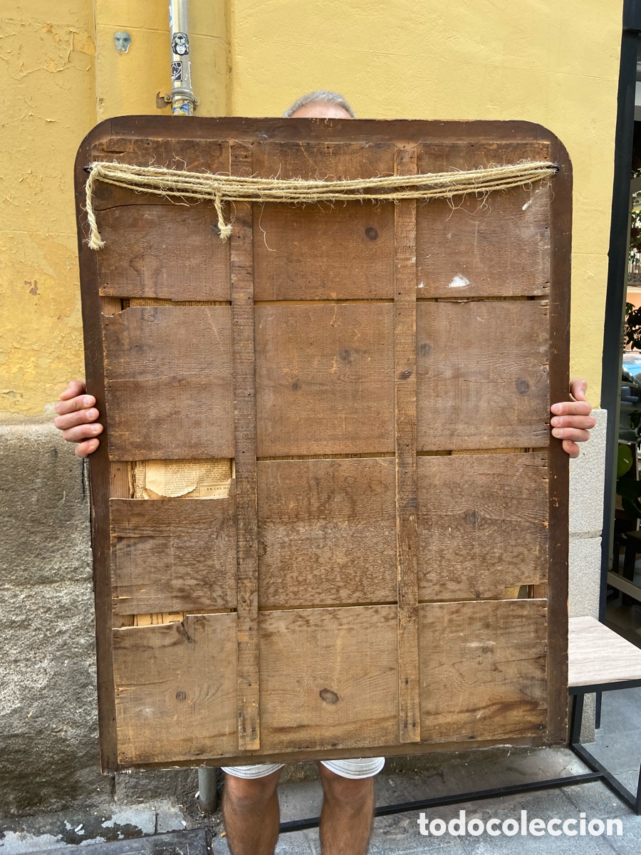 Antig&uuml;edades: Espejo enmarcado&mdash;&mdash;&mdash;&mdash;&mdash; - Foto 2