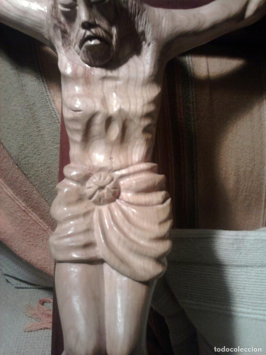 Antig&uuml;edades: crucifijos de madera - Foto 2