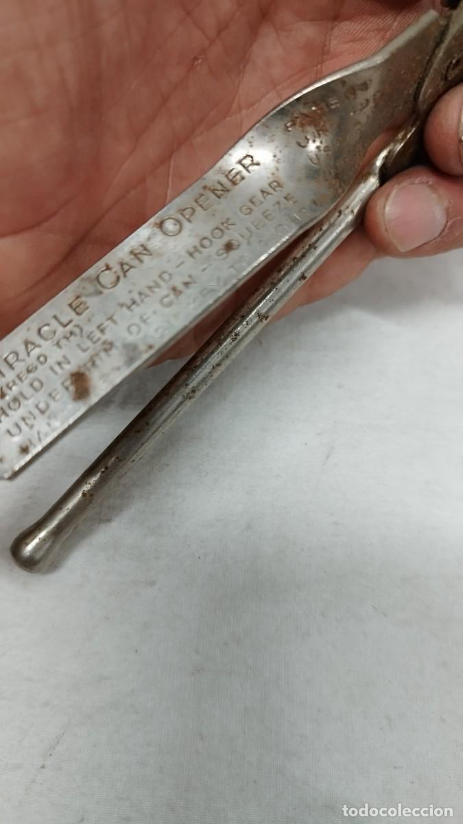 Antig&uuml;edades: Antiguo Abridor de latas, Miracle can openen - Foto 3