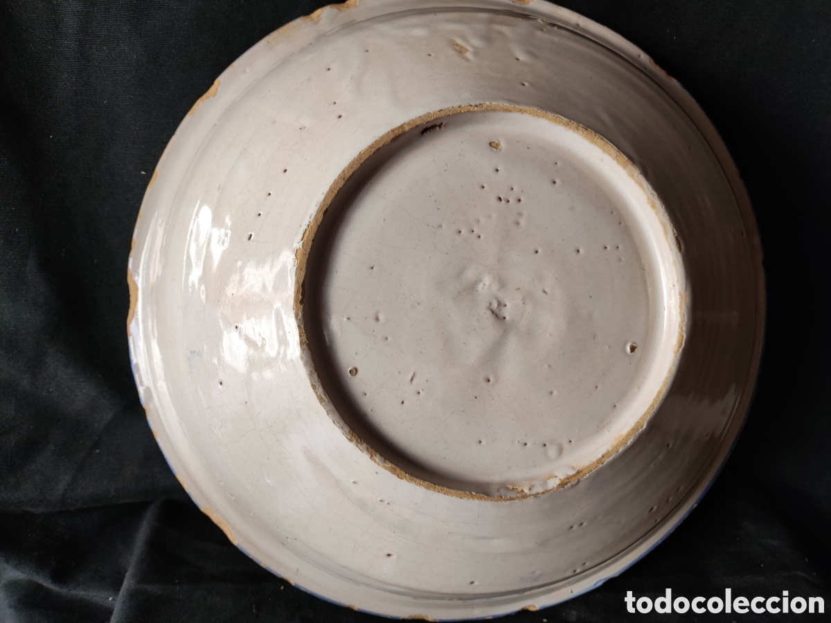 Antig&uuml;edades: Plato ceramica antiguo - Foto 5
