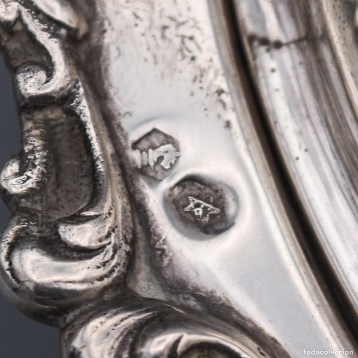 Antig&uuml;edades: Brasero antiguo de plata - Foto 4