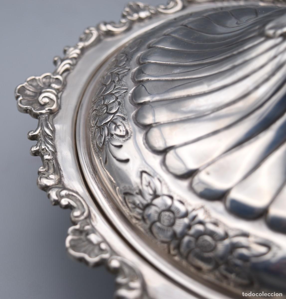 Antig&uuml;edades: Brasero antiguo de plata - Foto 12