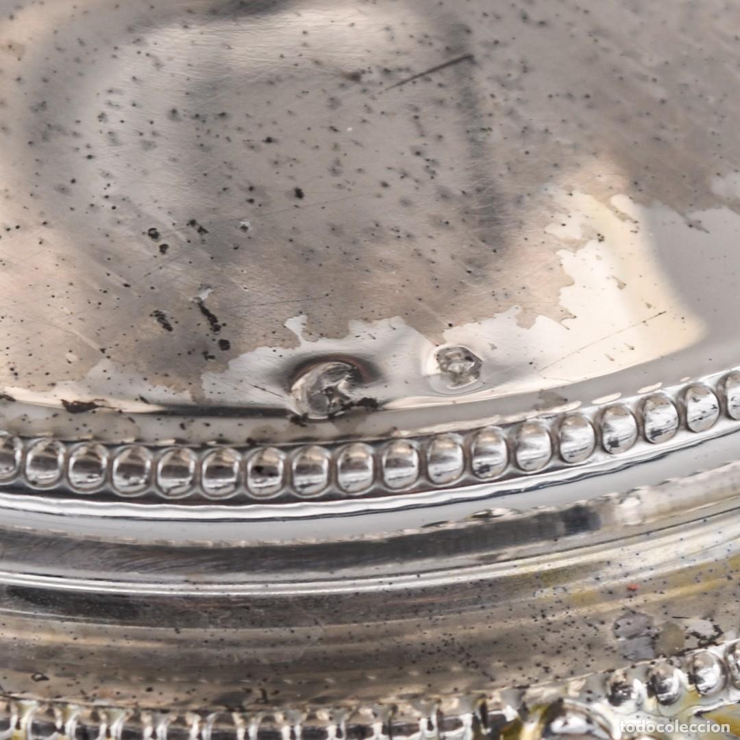 Antig&uuml;edades: Centro de mesa / copa grande - Plata Pedro Dur&aacute;n - Foto 5