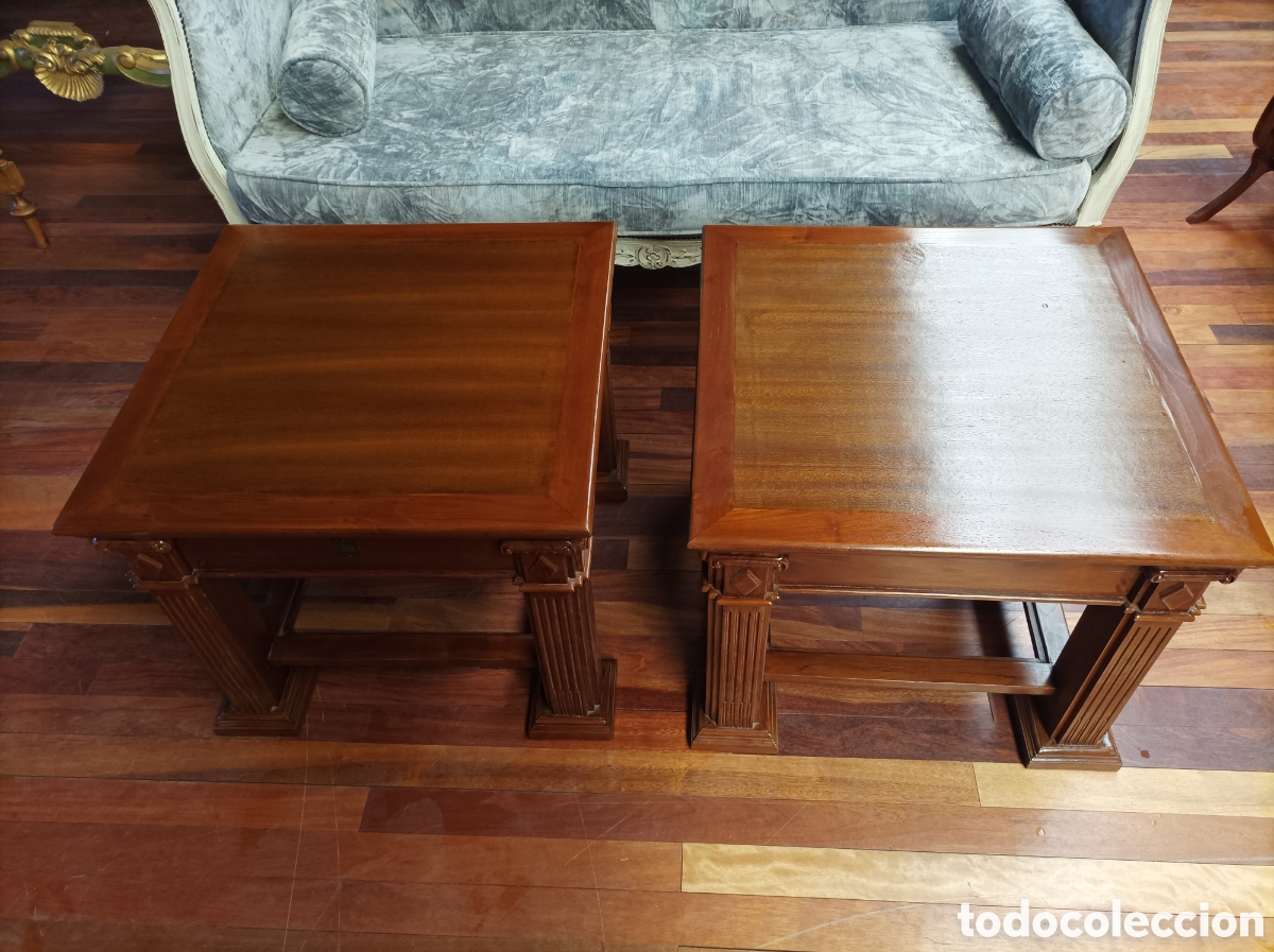 Antig&uuml;edades: Mesa auxiliar de sal&oacute;n - Foto 2