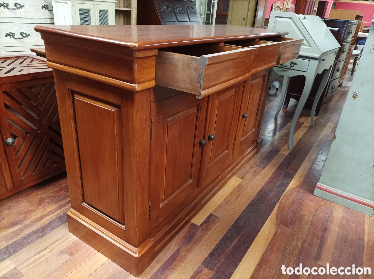 Antig&uuml;edades: Aparador Buffet en madera maciza - Foto 2