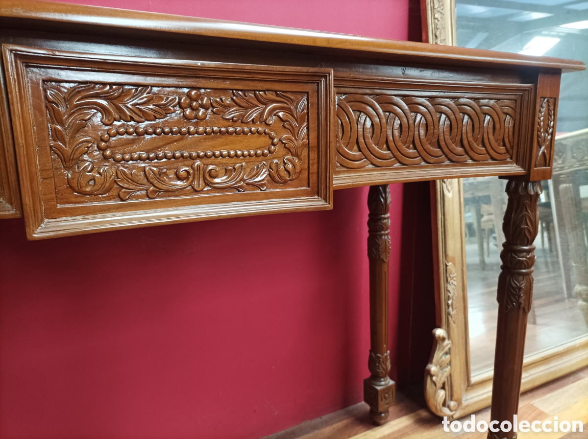 Antig&uuml;edades: Mostrador.Mesa consola - Foto 4