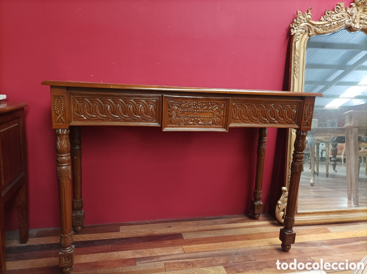 Antig&uuml;edades: Mostrador.Mesa consola - Foto 1