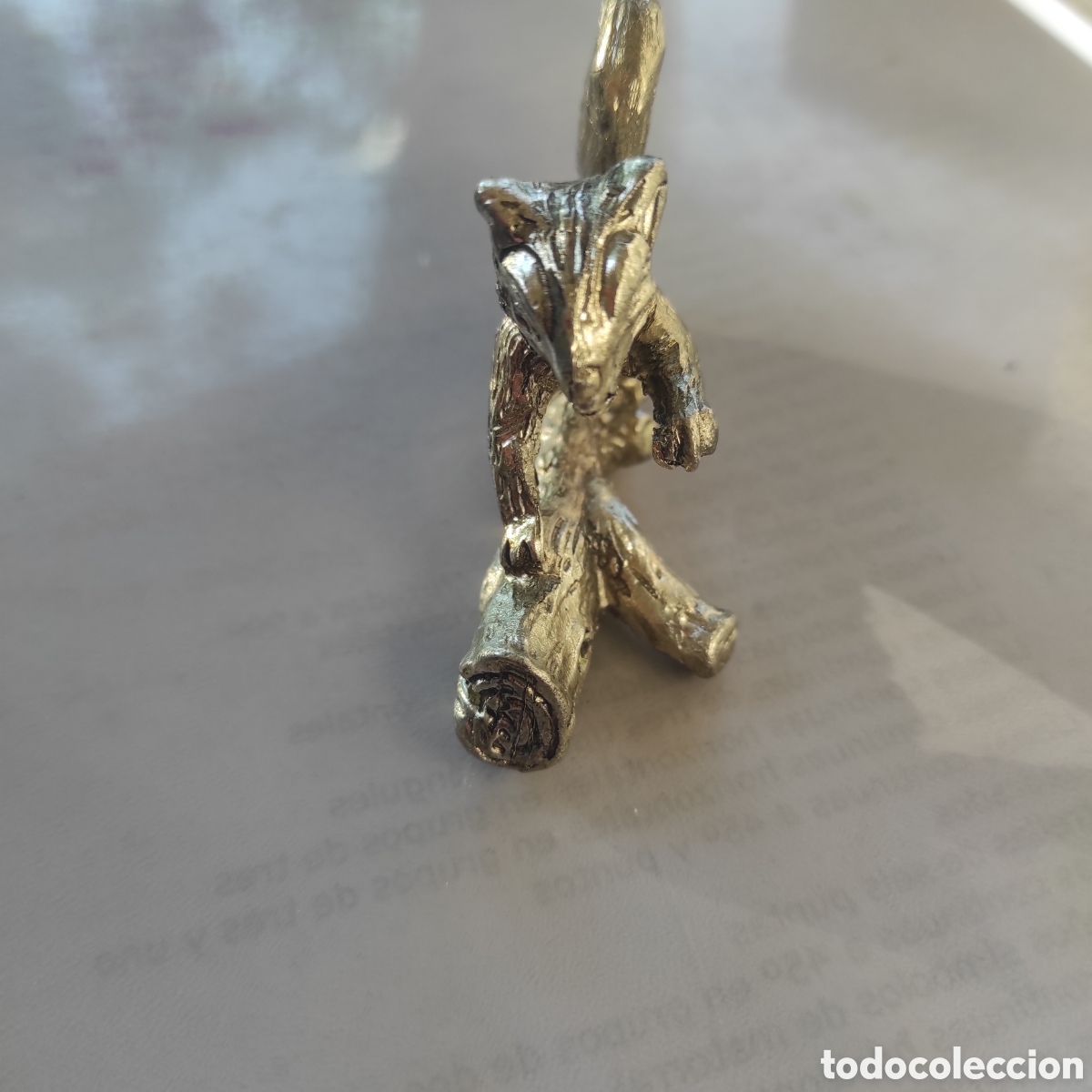 Antig&uuml;edades: Figura Ardilla de Esta&ntilde;o - Foto 3