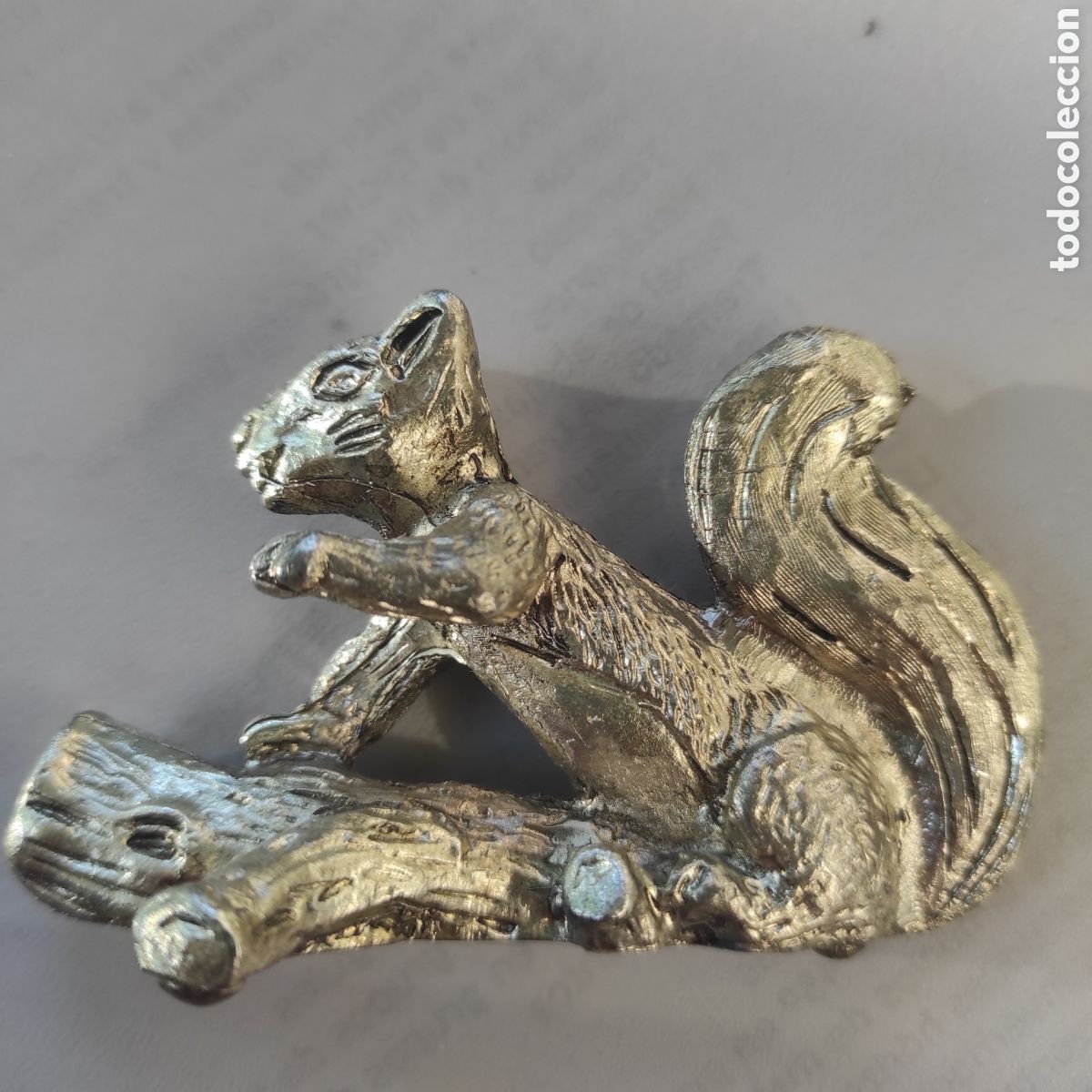 Antig&uuml;edades: Figura Ardilla de Esta&ntilde;o - Foto 1