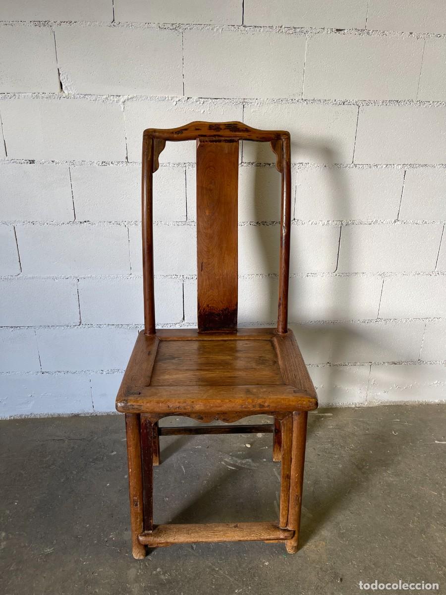Antig&uuml;edades: silla antigua china original - Foto 1