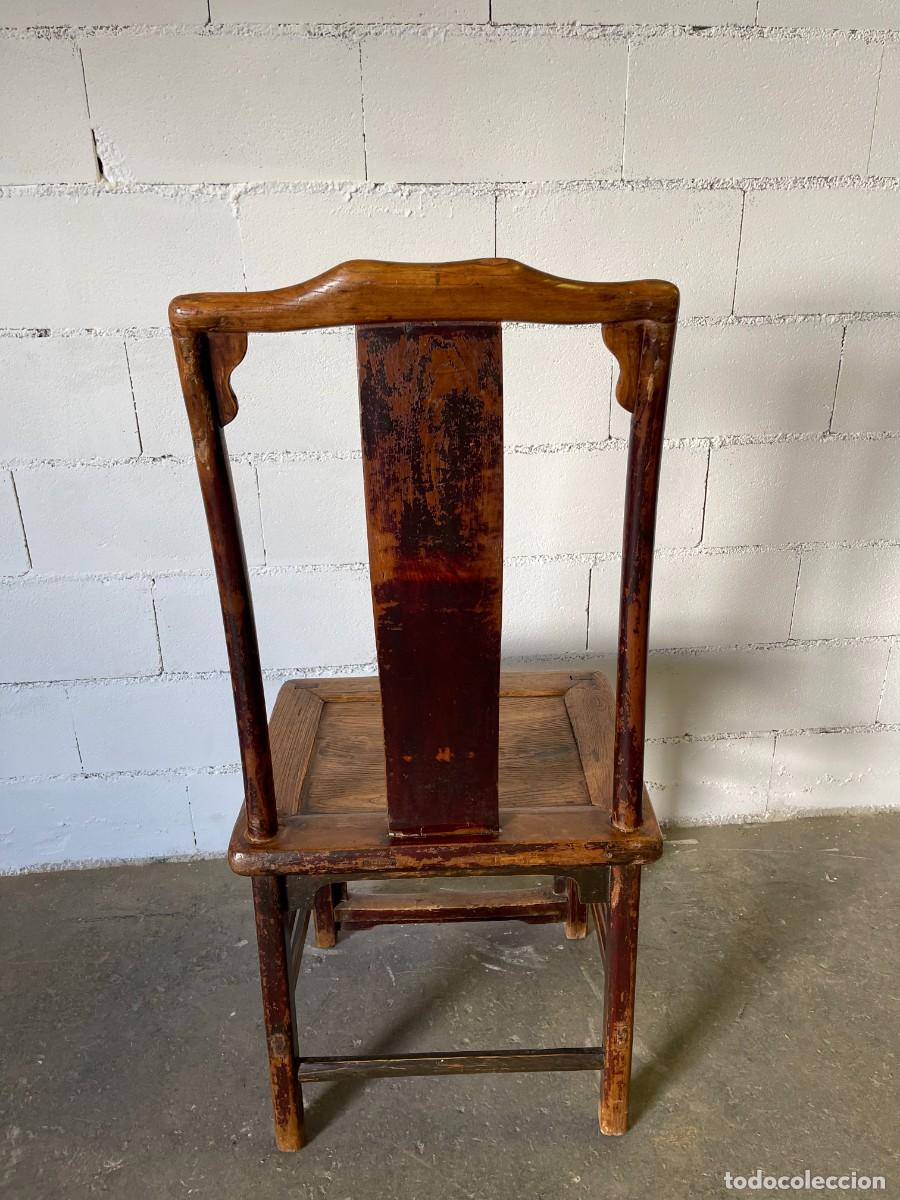 Antig&uuml;edades: silla antigua china original - Foto 8
