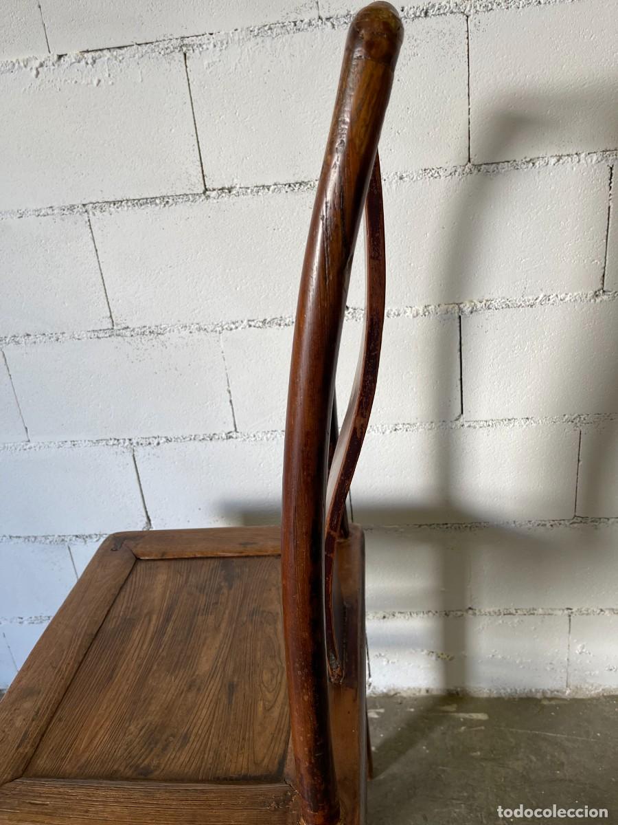 Antig&uuml;edades: silla antigua china original - Foto 10