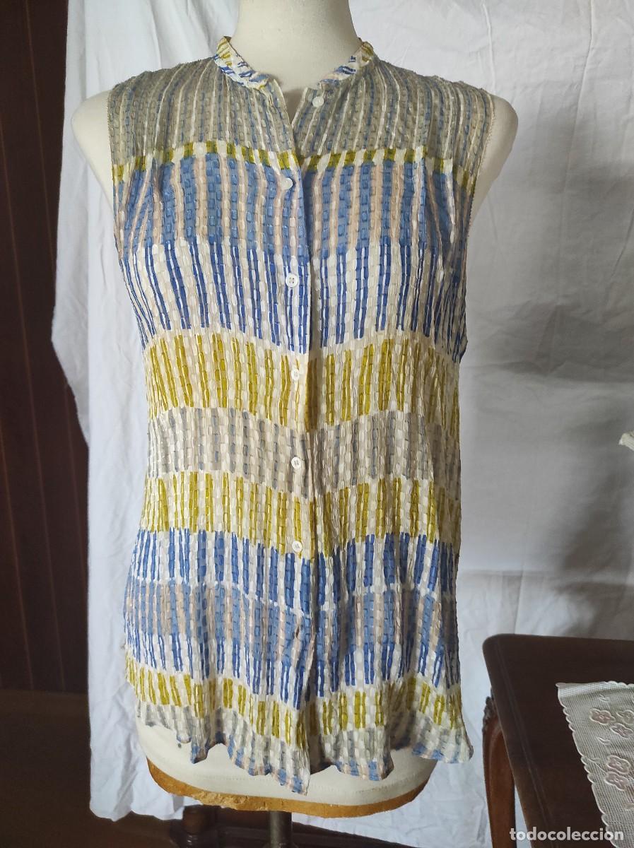 Antig&uuml;edades: CAMISA DE MASSIMO DUTTI TALLA 42. - Foto 2