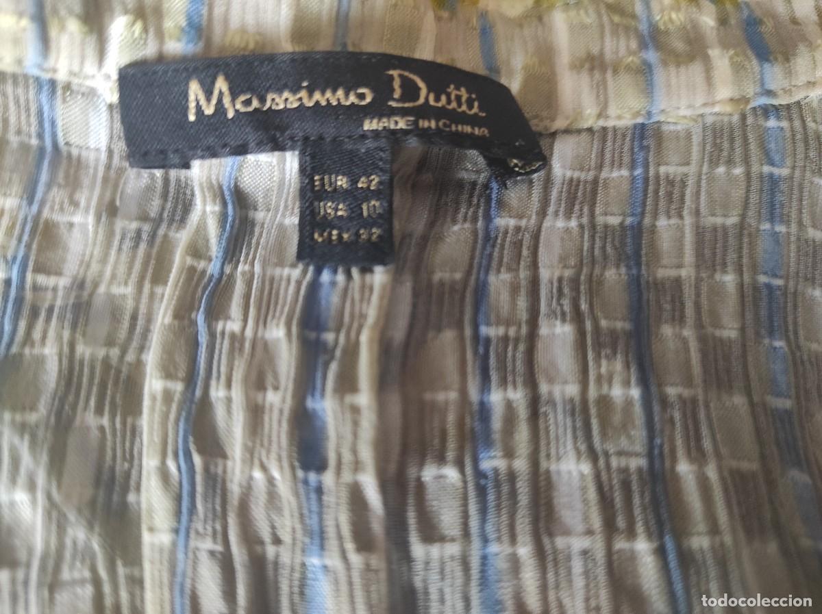 Antig&uuml;edades: CAMISA DE MASSIMO DUTTI TALLA 42. - Foto 5
