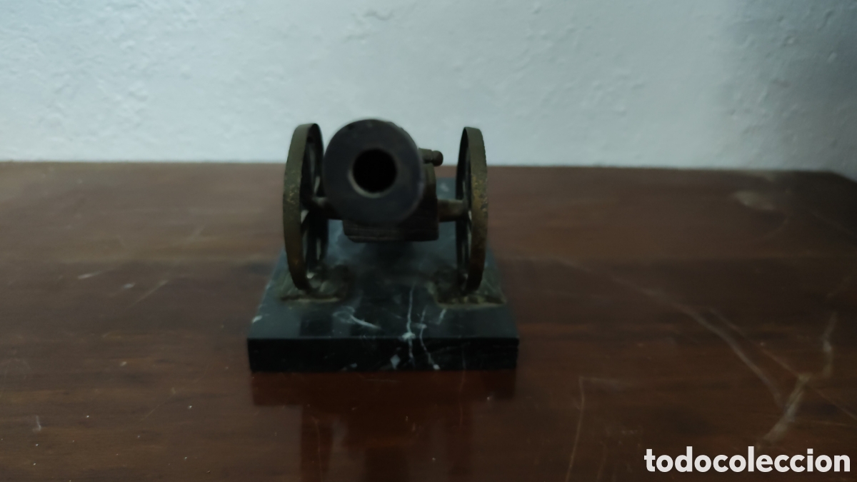 Antig&uuml;edades: Replica de ca&ntilde;&oacute;n de bronce - Foto 2