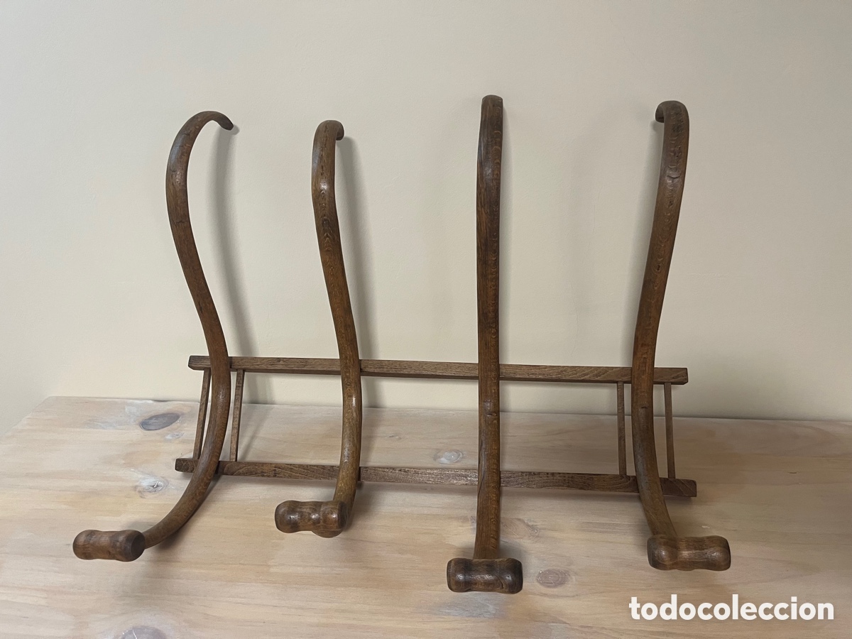 Antig&uuml;edades: Perchero thonet restaurado de forma tradicional. - Foto 2