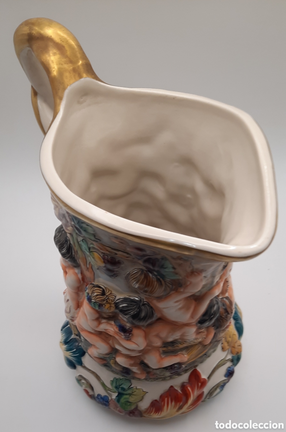 Antig&uuml;edades: JARRA ESTILO CAPODIMONTE / J. M&ordf; ALVAREZ - Foto 8