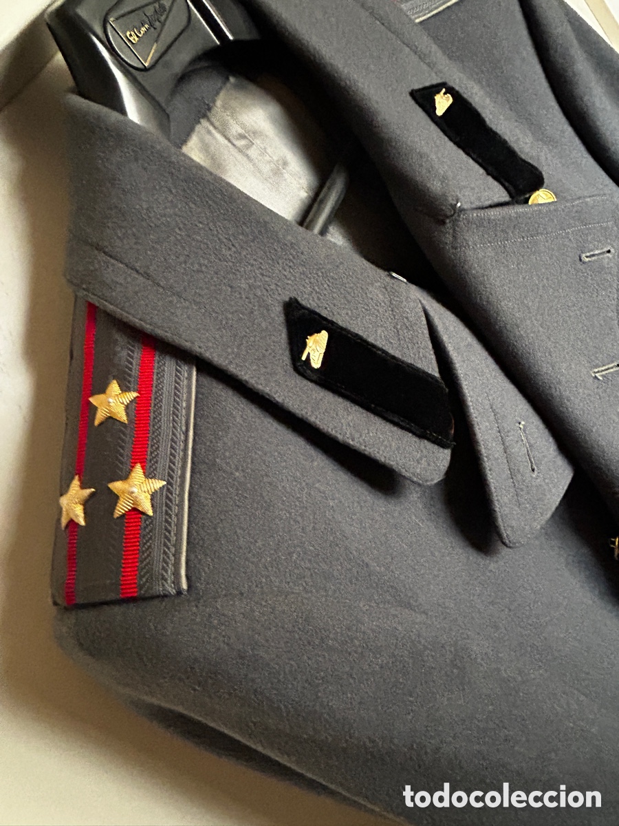 Antig&uuml;edades: Abrigo capit&aacute;n ruso original URSS - Foto 4