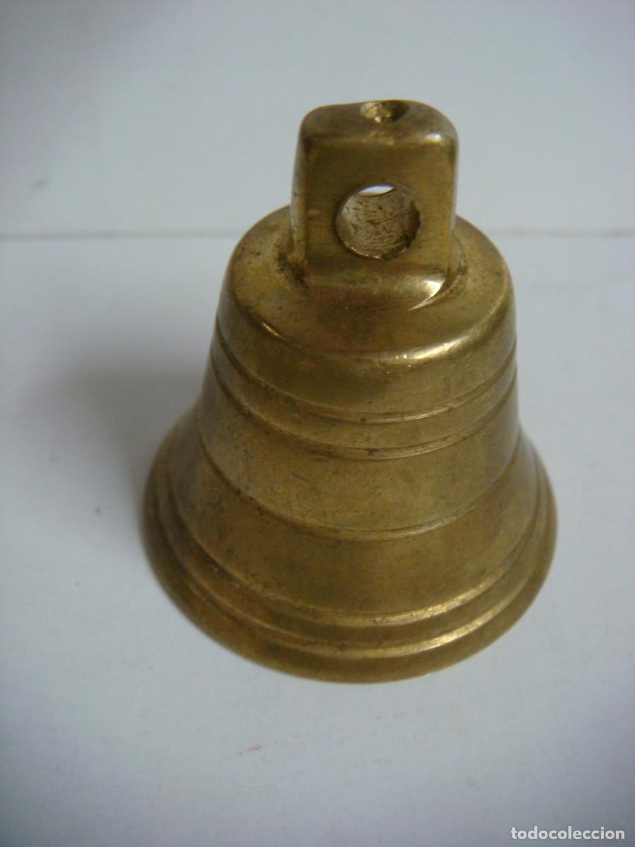 Antig&uuml;edades: CAMPANILLA EN BRONCE -CAJ-N&ordm;-79 - Foto 1