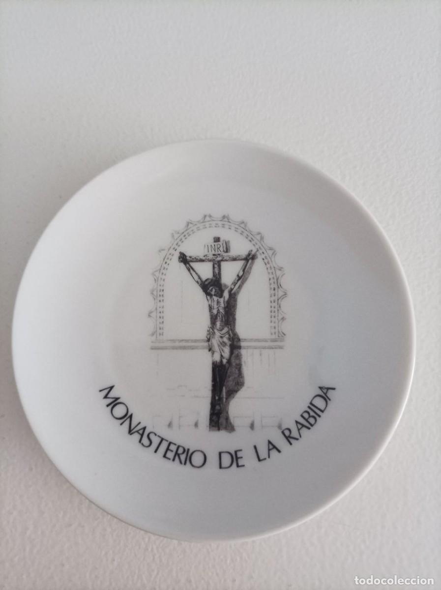Antig&uuml;edades: Plato Cristo Monasterio de la R&aacute;bida Huelva - Foto 1