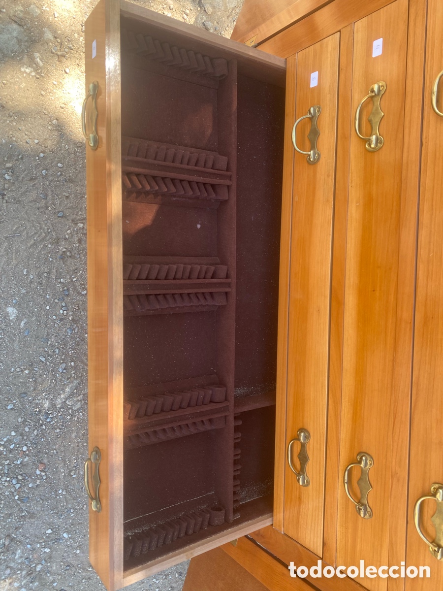 Antig&uuml;edades: Cubertero en madera y cajones - Foto 11