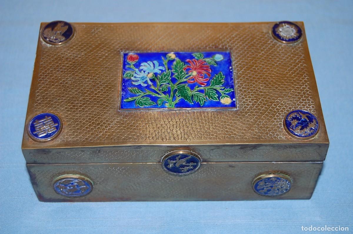 Antig&uuml;edades: CAJA JOYERO ORIENTAL - Foto 1
