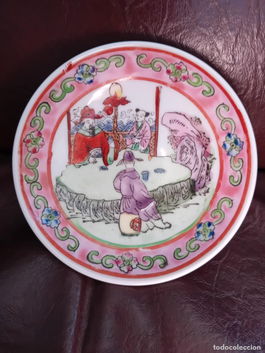 Antig&uuml;edades: Platito de porcelana de Macao - Foto 1