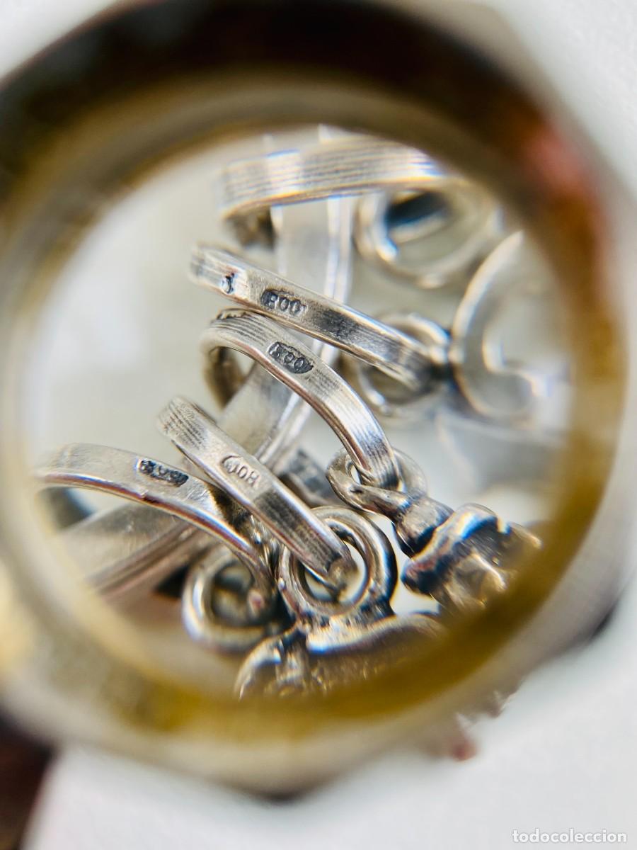 Antig&uuml;edades: llavero de plata ( 800, 925 ) - Foto 5