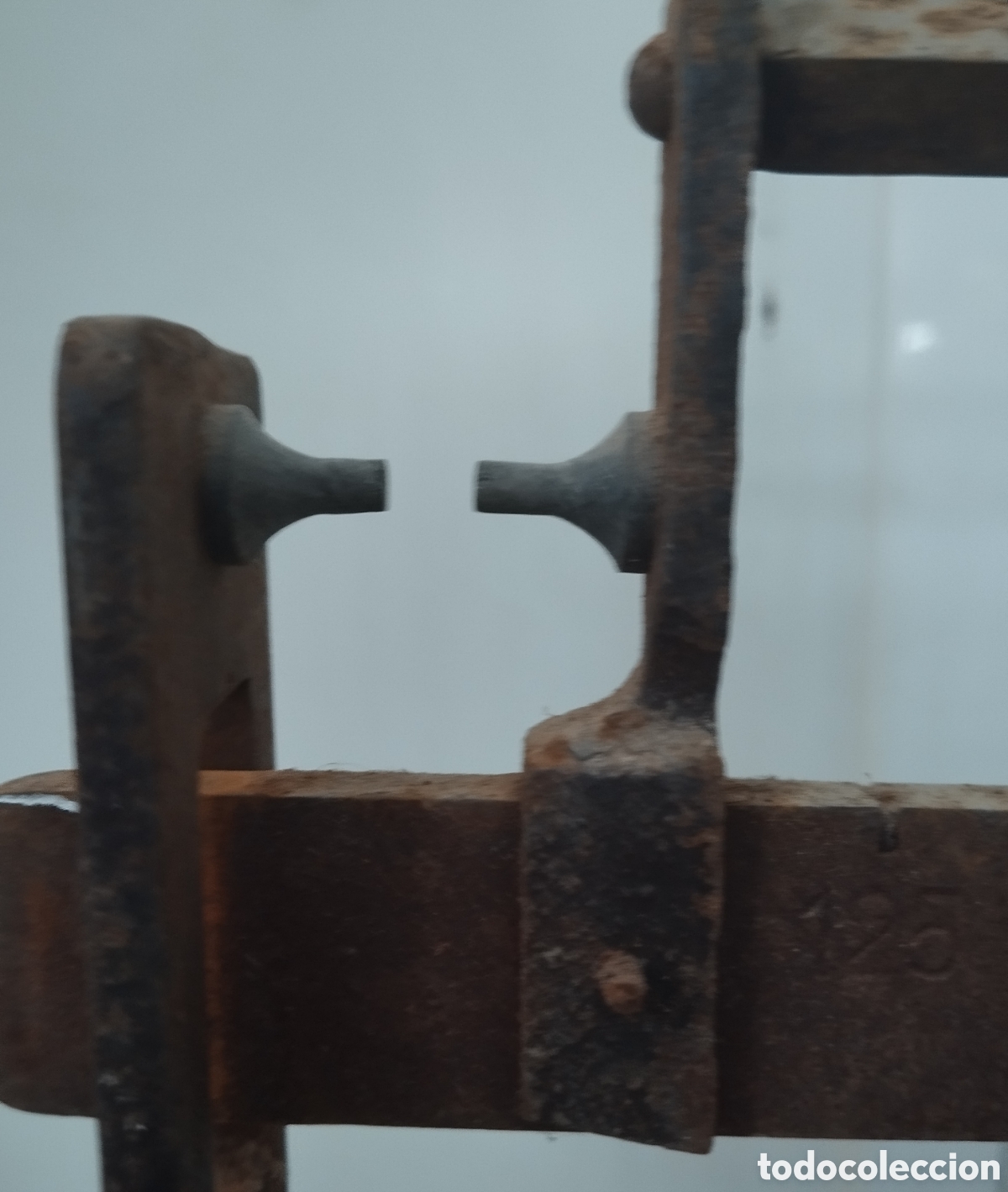 Antig&uuml;edades: B&aacute;scula de plataforma 125Kg - Foto 6