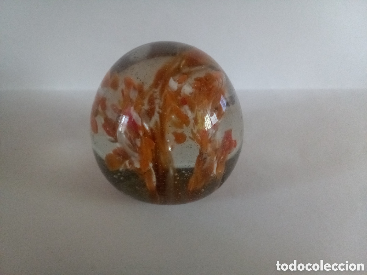 Antig&uuml;edades: PISAPAPELES BOLA CRISTAL - Foto 2