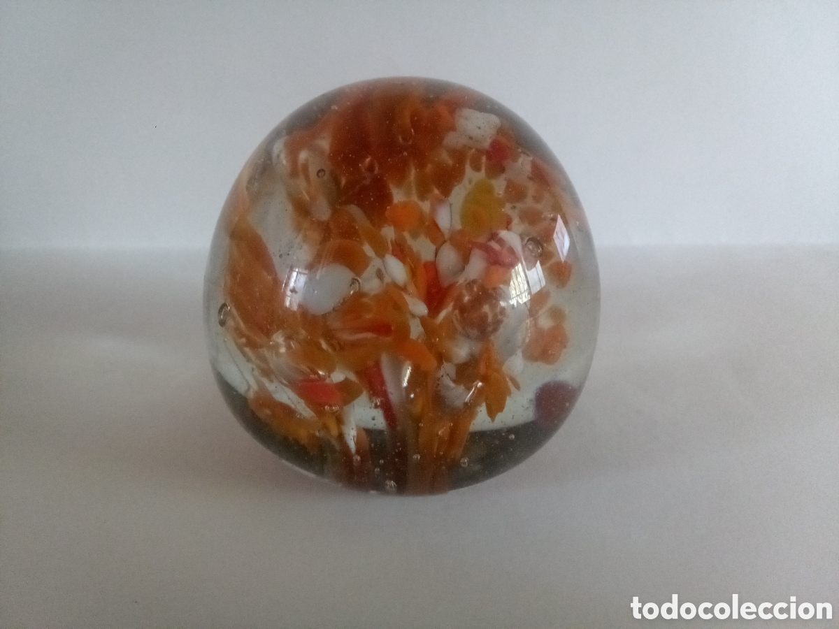Antig&uuml;edades: PISAPAPELES BOLA CRISTAL - Foto 1