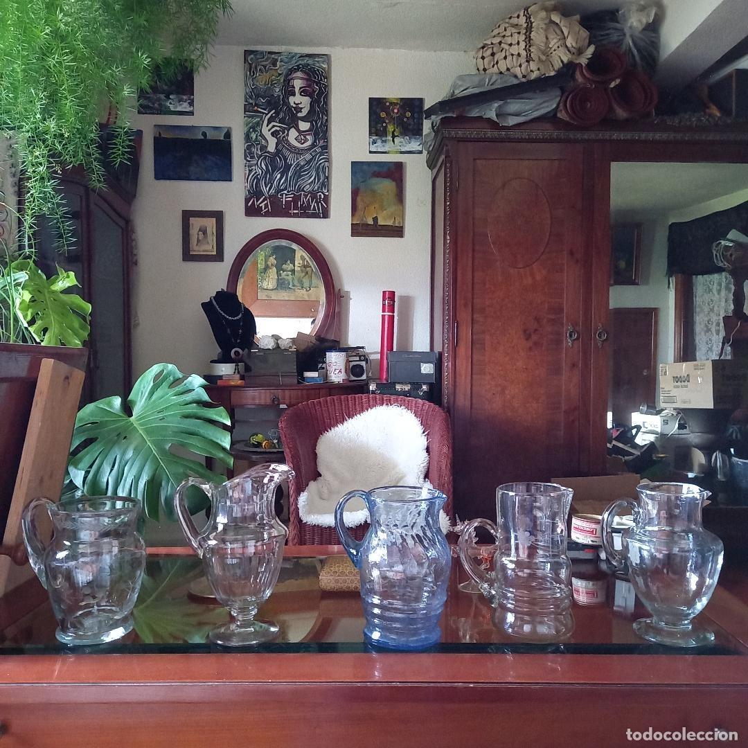 Antig&uuml;edades: Jarras Antiguas de cristal - Foto 1
