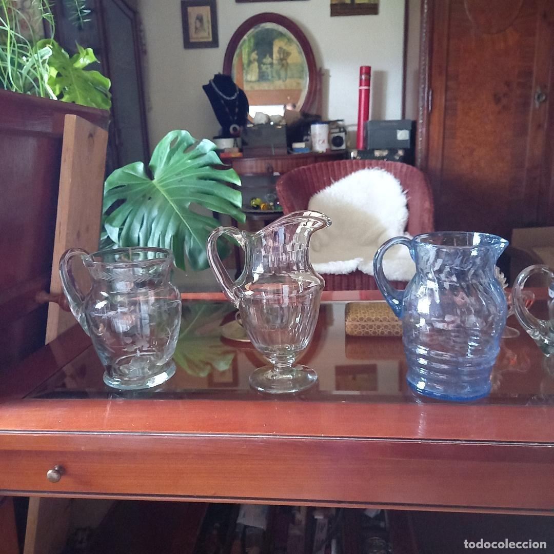 Antig&uuml;edades: Jarras Antiguas de cristal - Foto 2