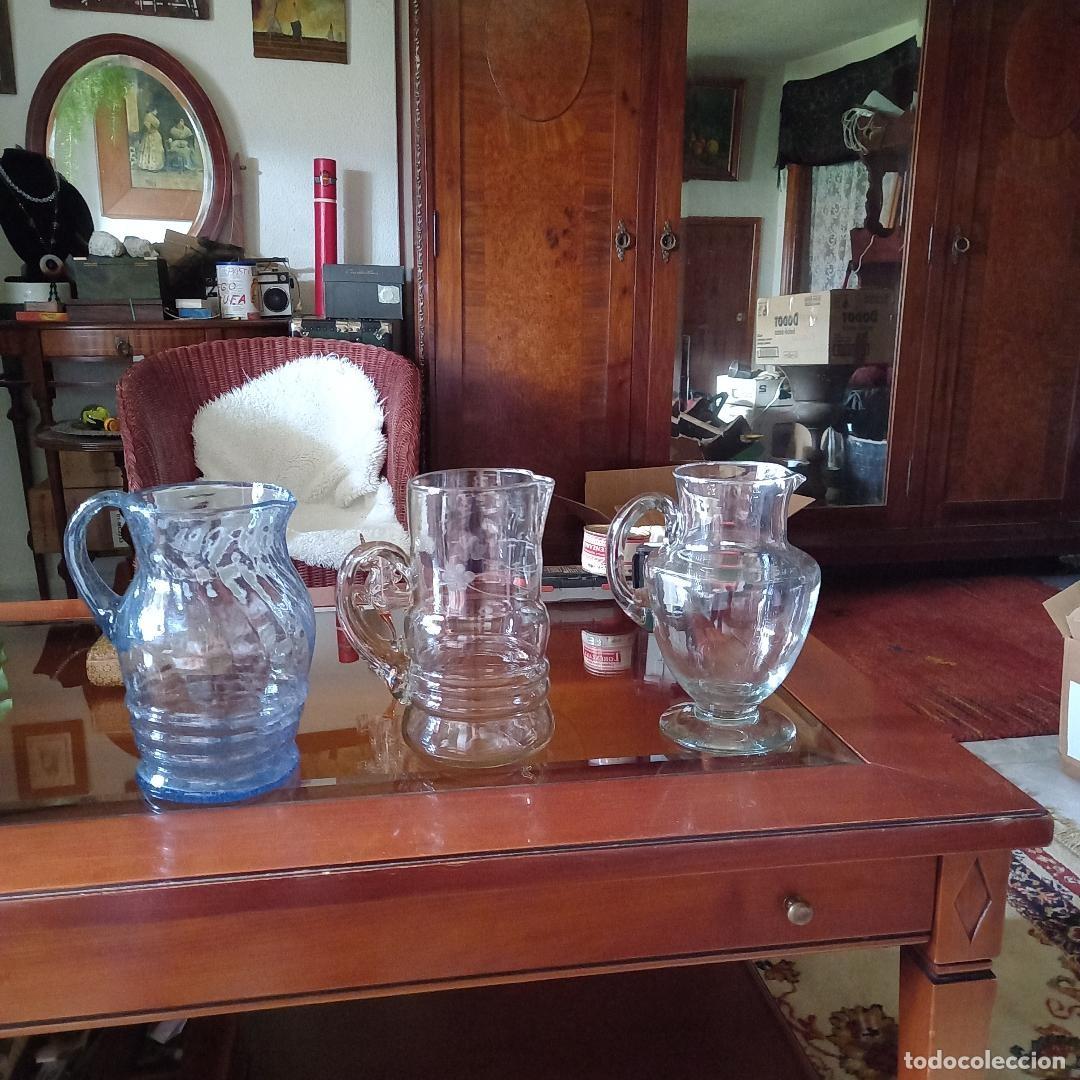 Antig&uuml;edades: Jarras Antiguas de cristal - Foto 3